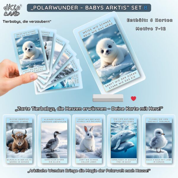 Polarwunder – Babys aus der Arktis-Kollektion – dKip Cards – Bild 8